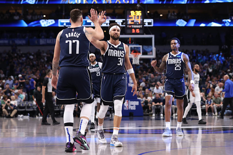 Klay Thompson spielte im ersten Spiel der Dallas Mavericks gut